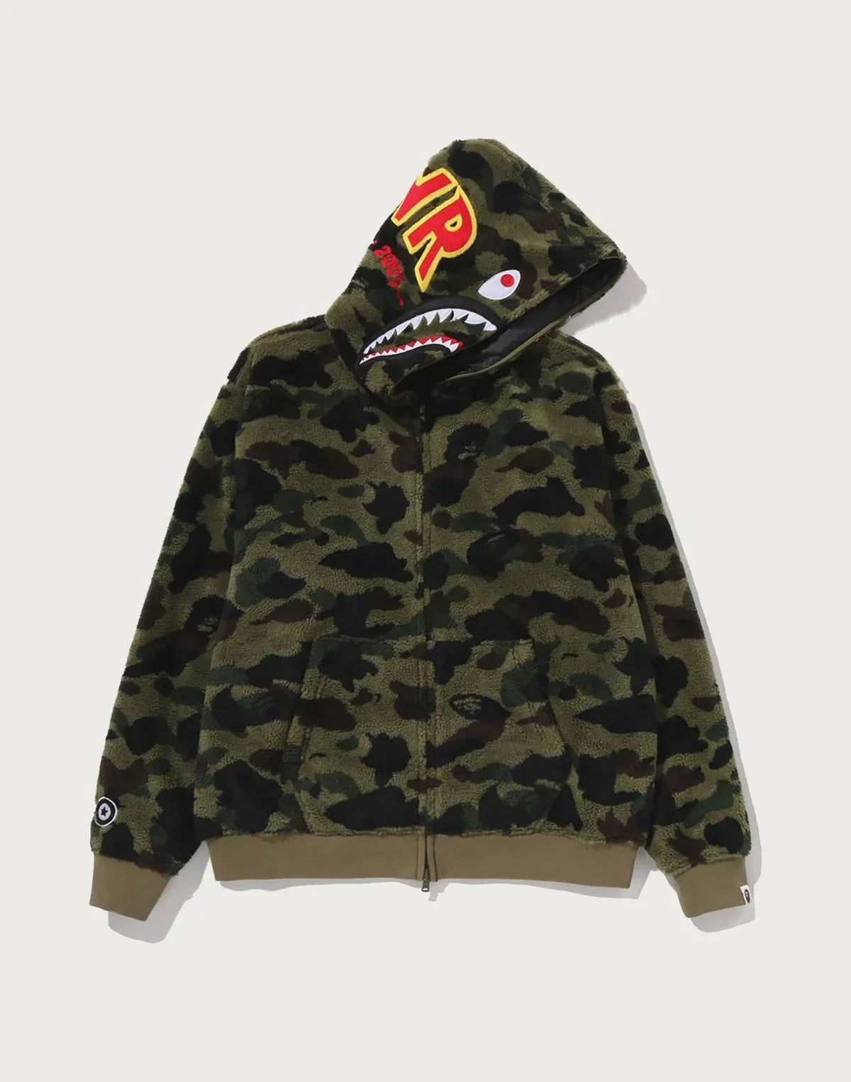 Camo Hooded Jacket - Green