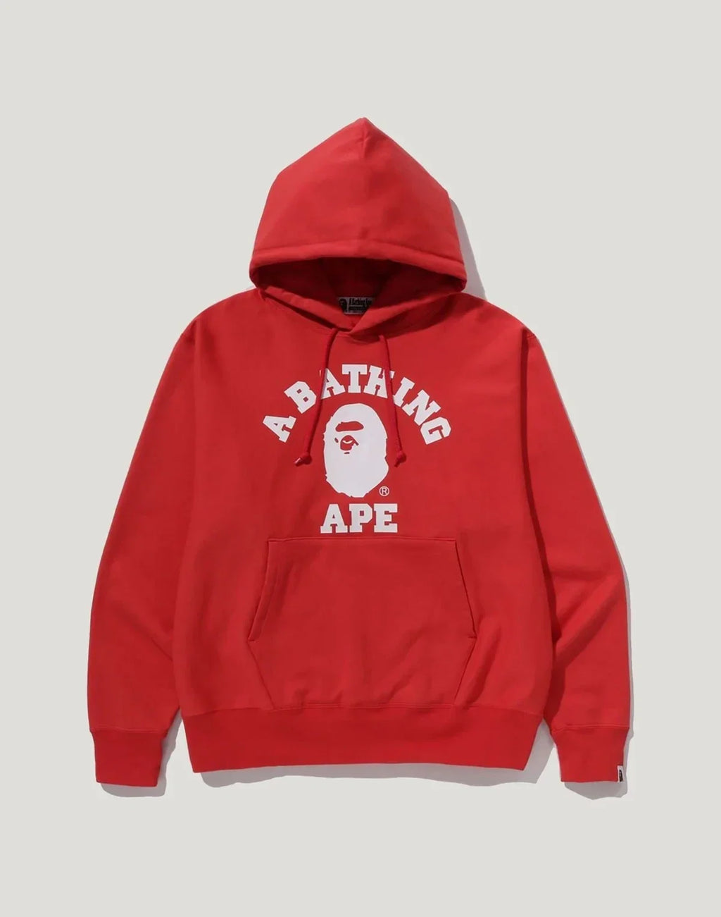 Men's Varsity Graphic Pullover Hoodie - Red