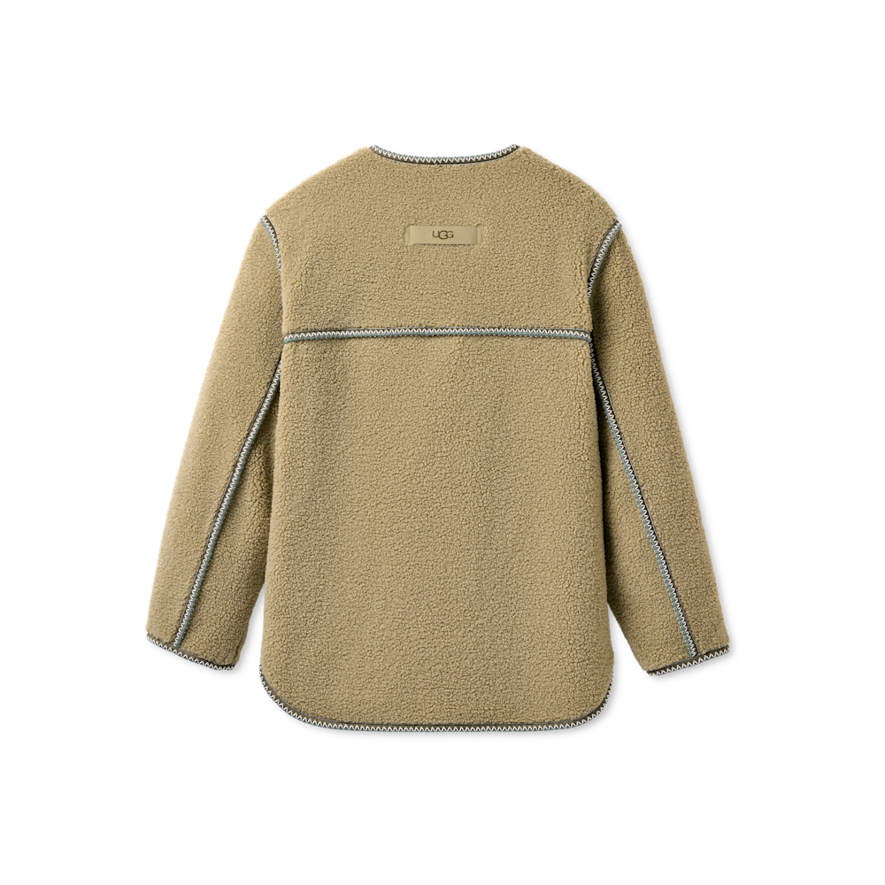Women's Plush Fleece Lined Jacket - Brass