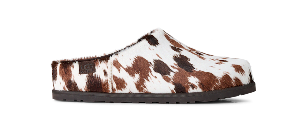 Women's Hand-Painted Calf Hair Clog