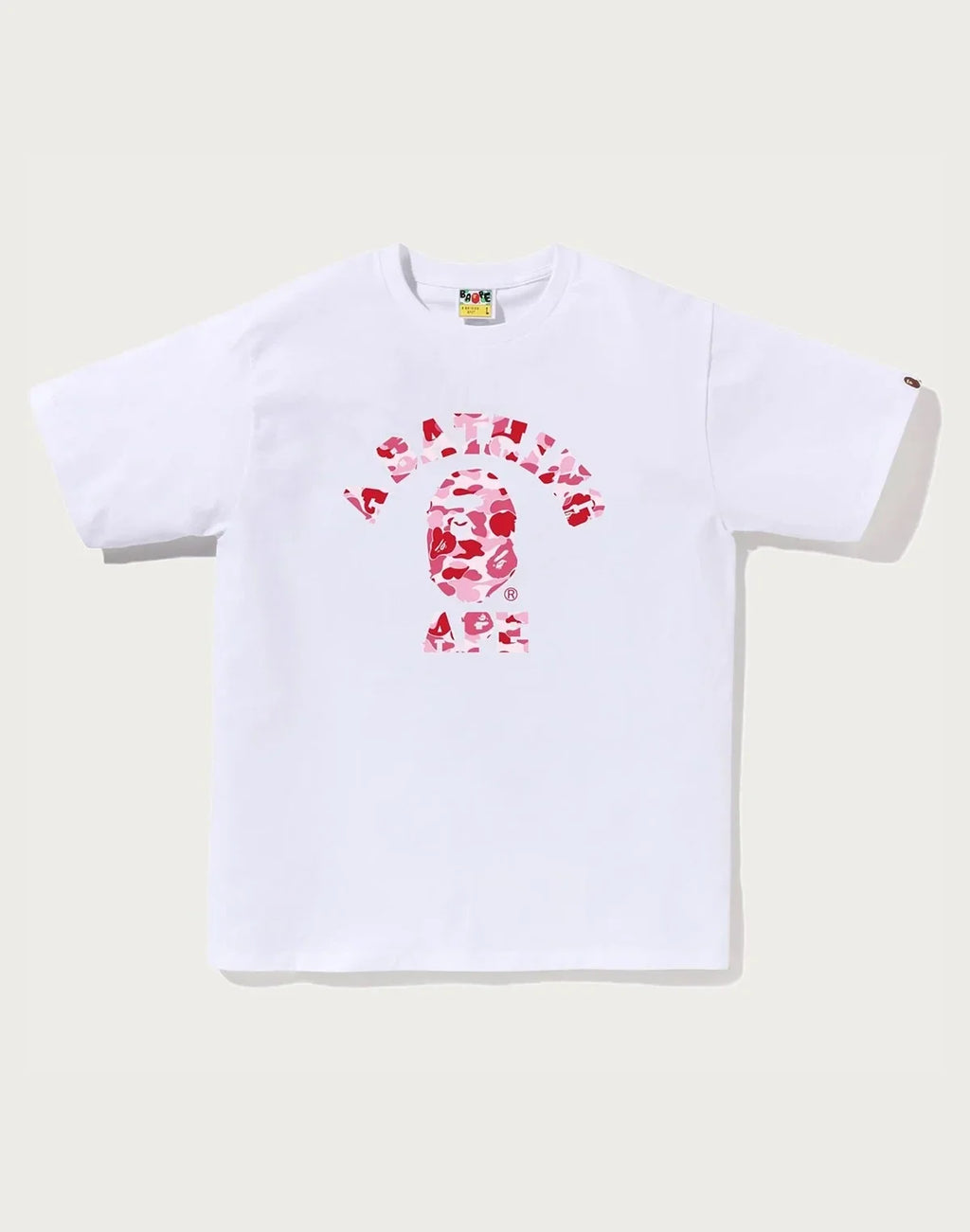 Men's Camo Graphic T-Shirt - White Blue