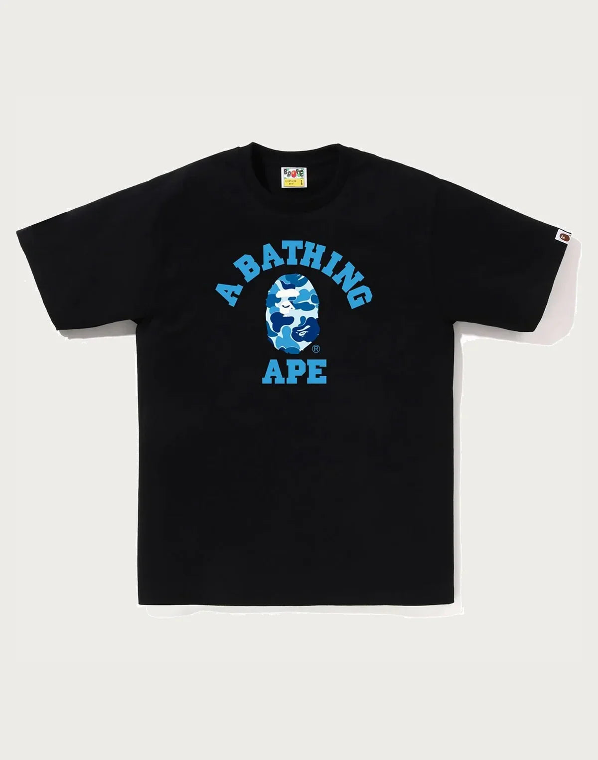 Men's Cotton Camo Graphic T-Shirt - Black Pink