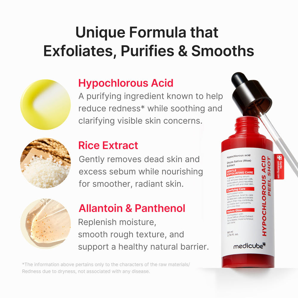 Hypochlorous Acid Rice Exfoliating Serum