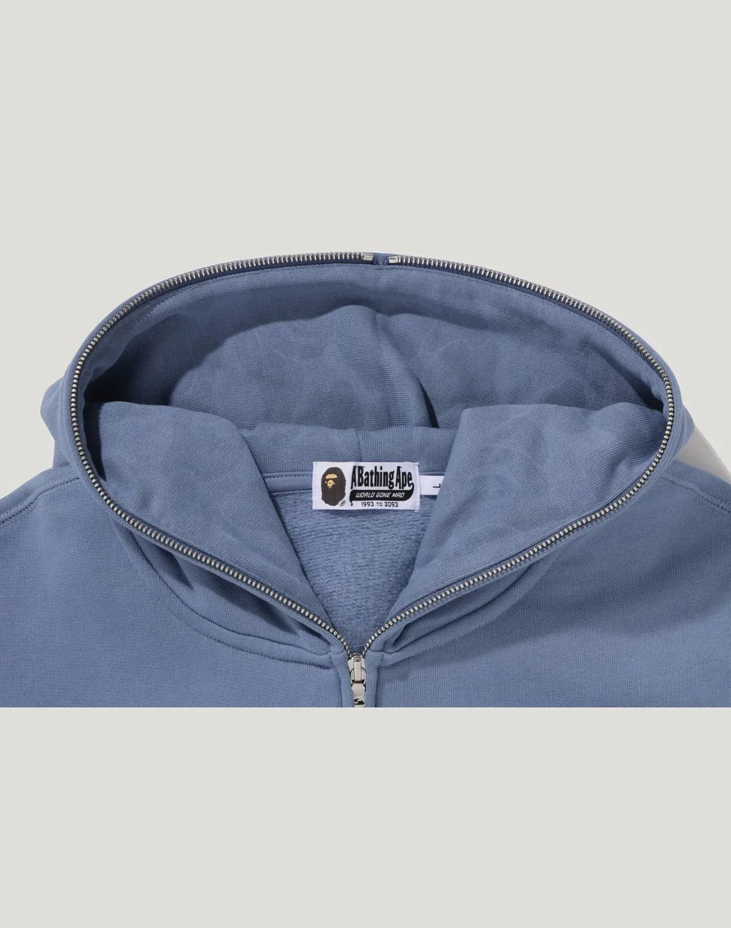 Men's Graphic Full-Zip Hoodie - Black