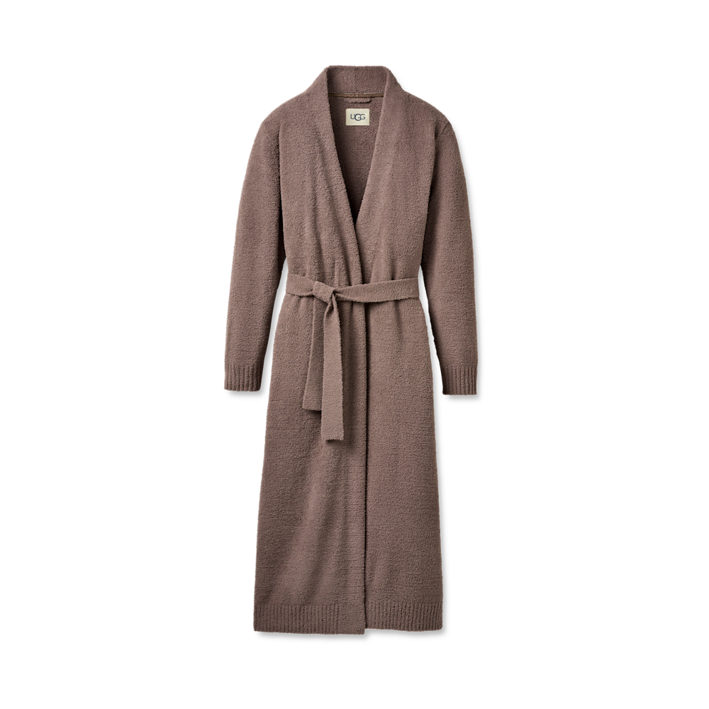 Women's Recycled Polyester Robe - Cream