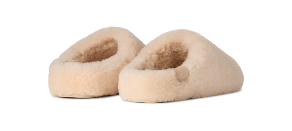 Women's Sheepskin Slip-On Slipper - Blue