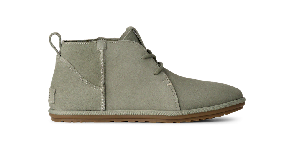 Women's Leather Lace-Up Boot - Sand