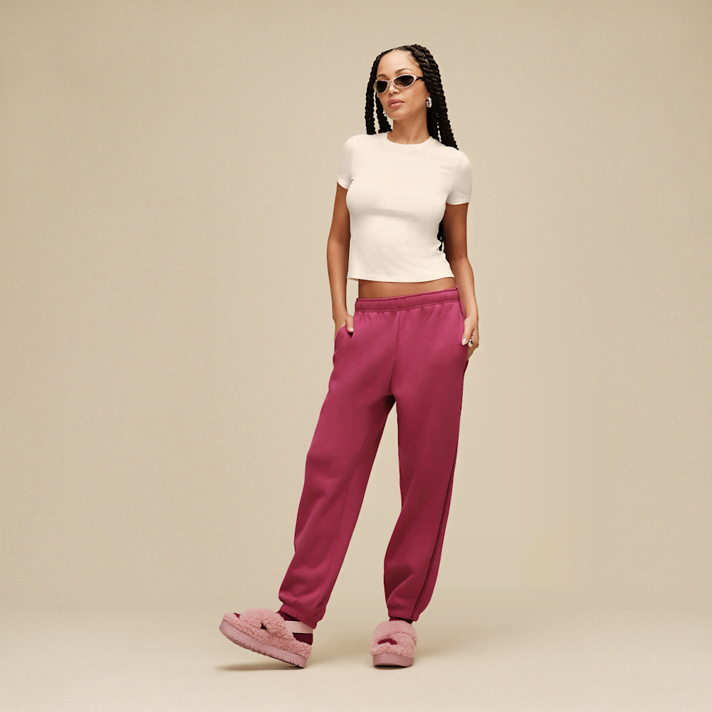 Women's Relaxed Mid-Rise Sweatpants - Green