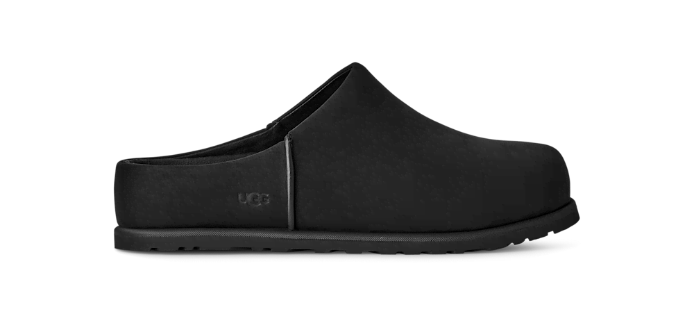 Women's Waterproof Nubuck Clog - Black