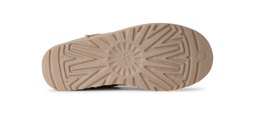Women's Suede Micro Boot - Sand