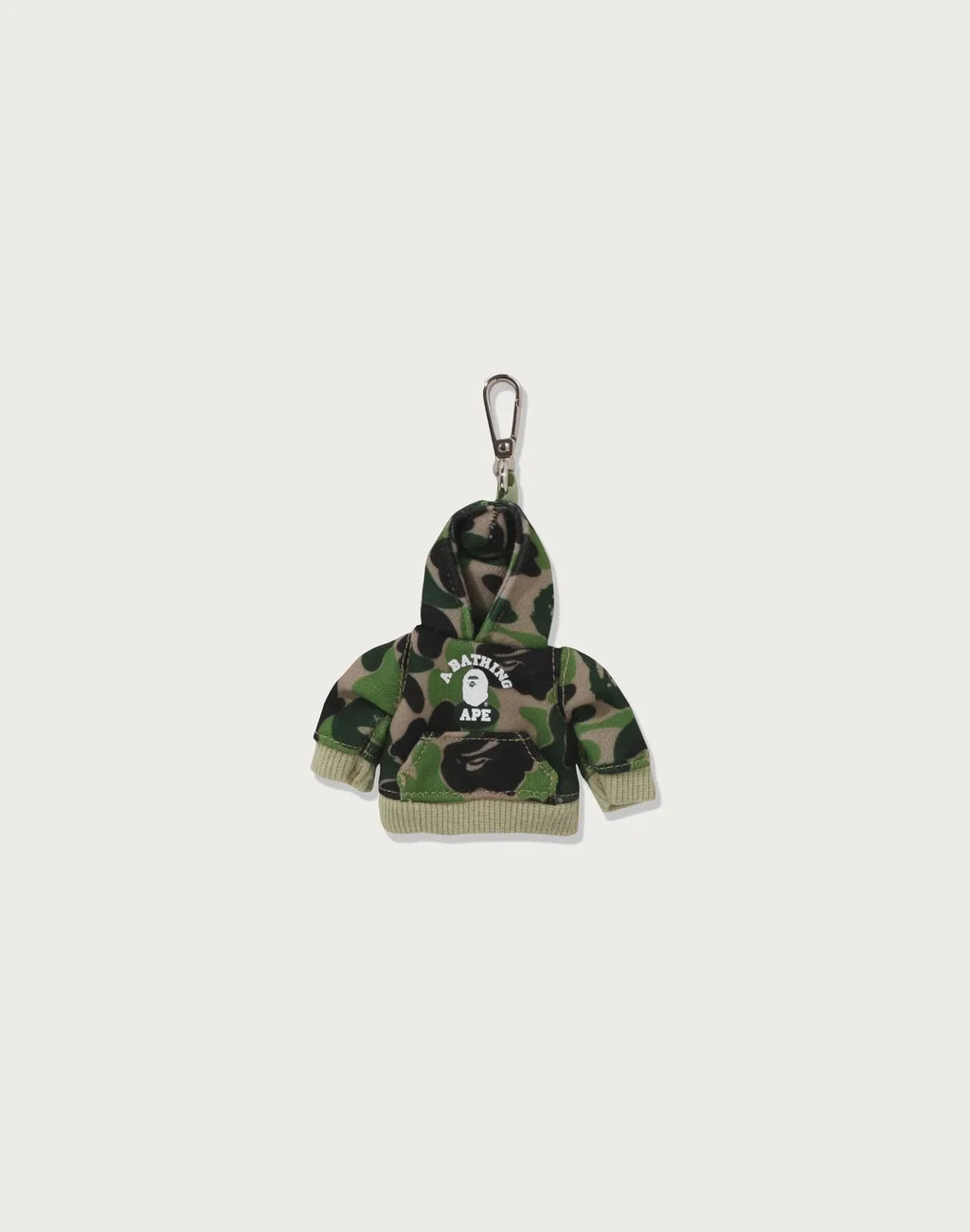 Mini Hoodie Keychain - Blue Camouflage