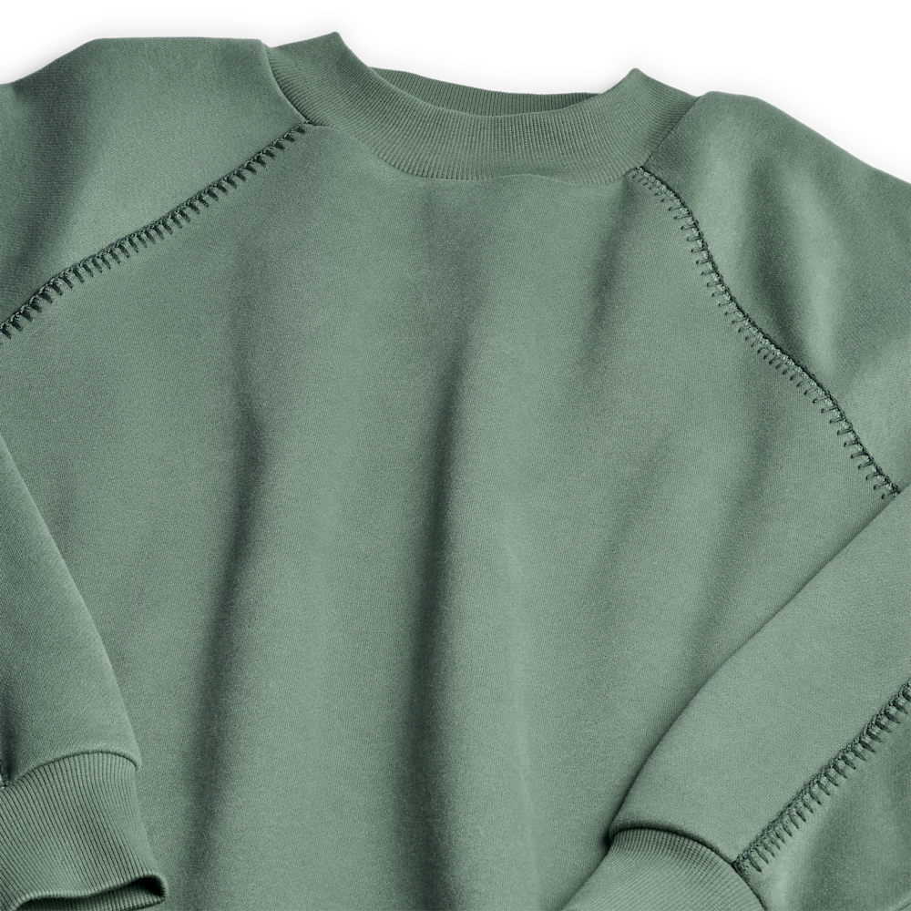 Women's Oversized Fleece Crewneck Sweatshirt