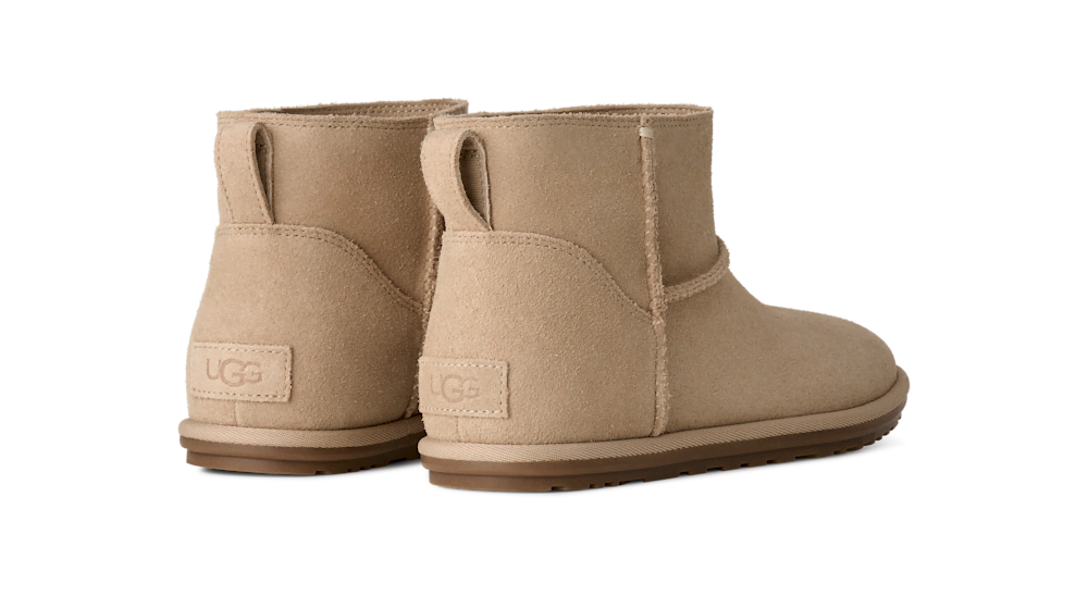 Women's Unlined Leather Mini Boot - Sand