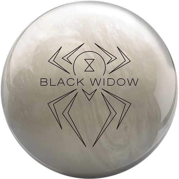 Hammer Bowling Ball, White Pearl, 12-lbs, 13-lbs, 14-lbs, 15-lbs, 16-lbs - Black Widow Ghost
