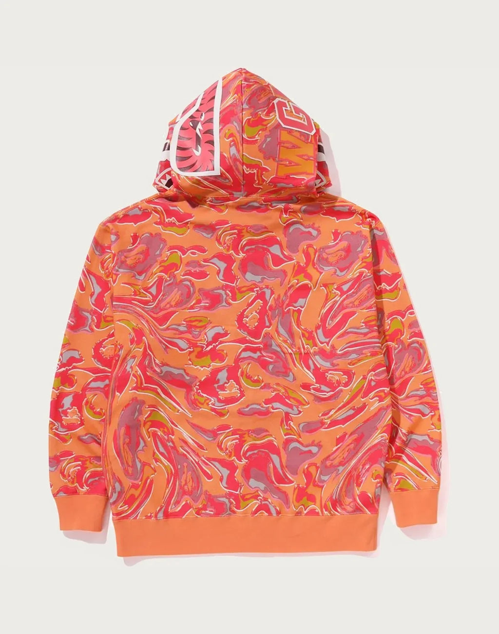 Relaxed Full-Zip Cotton Hoodie - Green