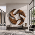 Mid Century Abstract Wall Art For Living Room And Bedroom