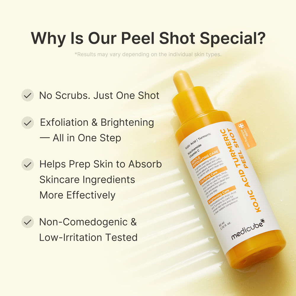 Kojic Acid Turmeric Facial Peel Serum