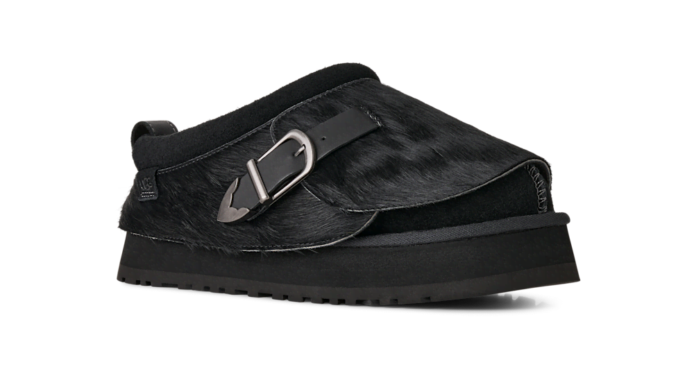 Women's Cowhide Platform Mule