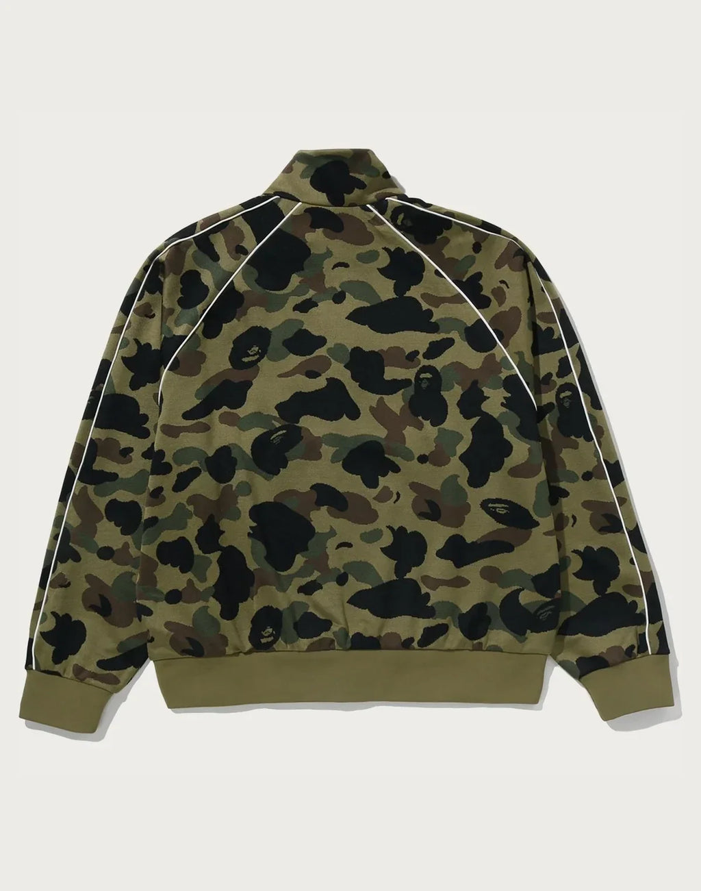 Men's Relaxed Camo Track Jacket - Green