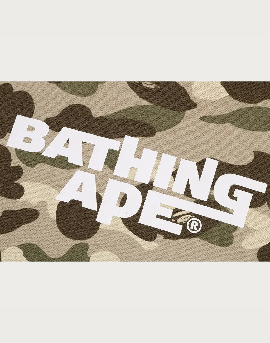 Men's Camouflage Pullover Hoodie - Brown