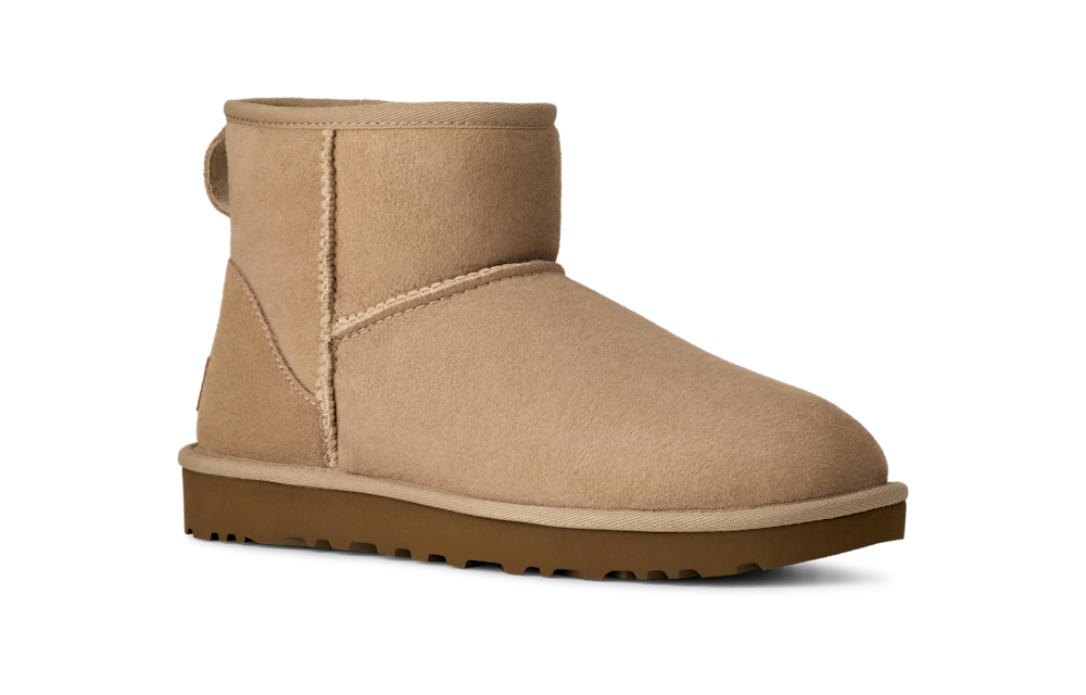 Women's Mini Sheepskin Boot - Dark Indigo