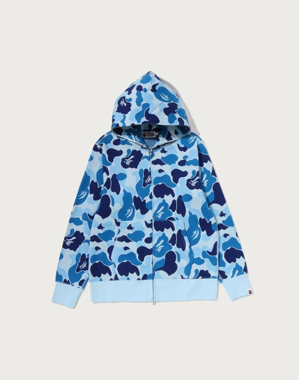 Men's Jacquard Full-Zip Hoodie - Pink
