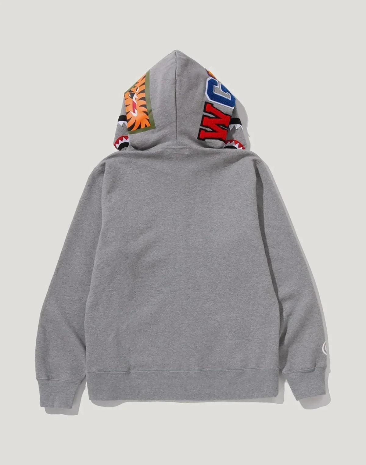 Full-Zip Cotton Hoodie - Black
