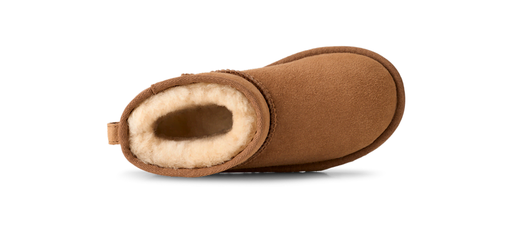 Kids' Mini Sheepskin Boot - Black