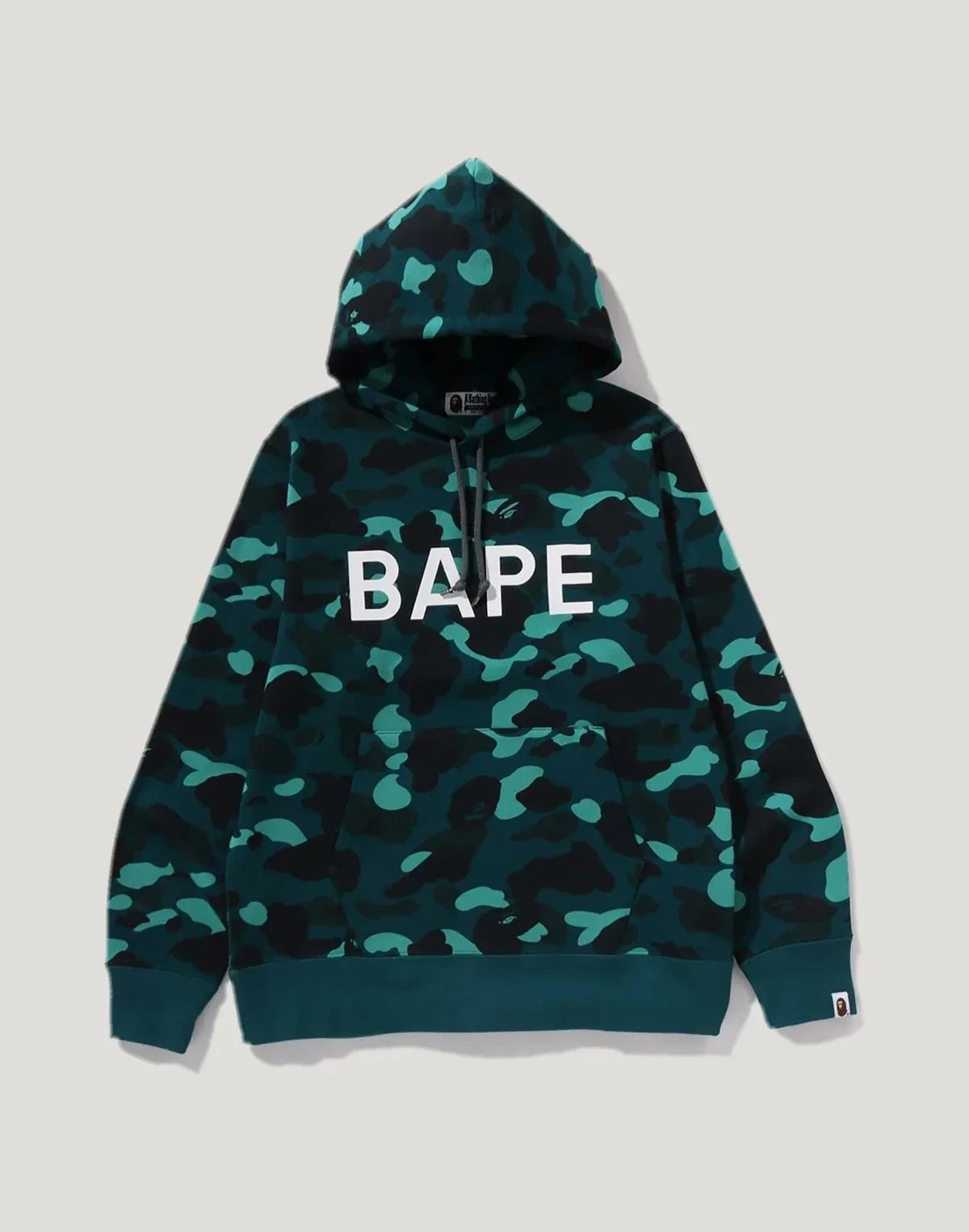 Men's Camo Pullover Hoodie - Purple