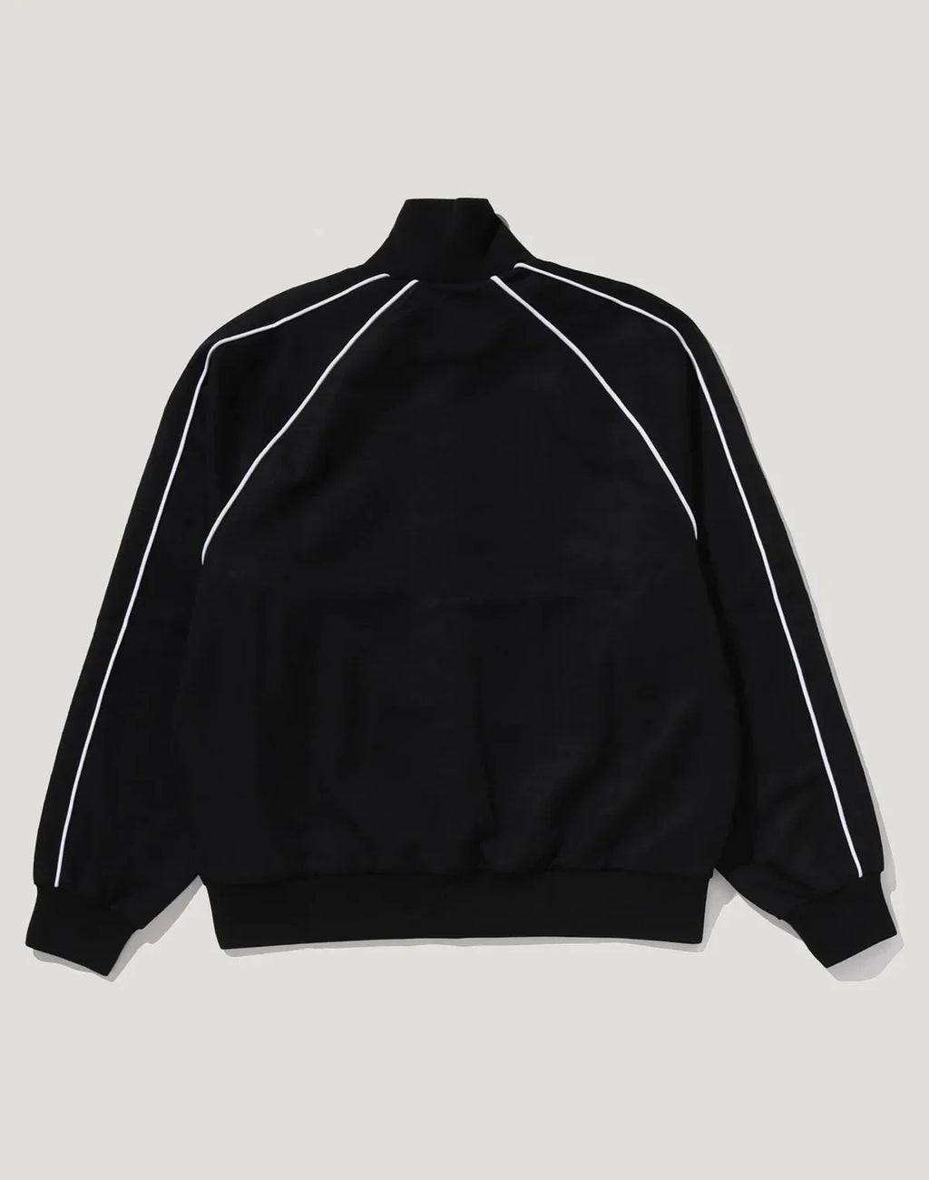 Men's Relaxed Jacquard Track Jacket - Brown