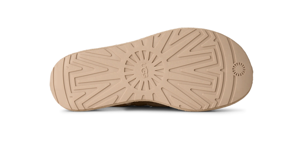 Women's Suede Platform Sandal - Mustard
