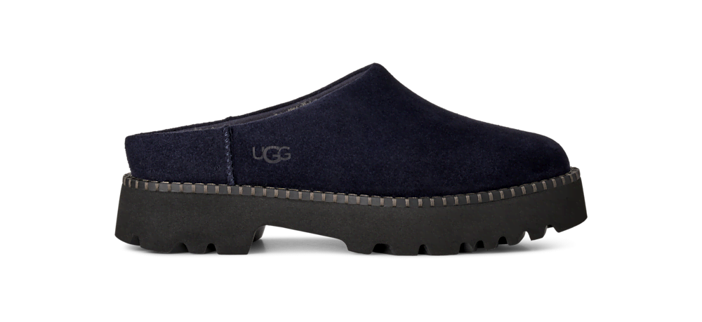 Women's Suede Platform Mule - Starry Night