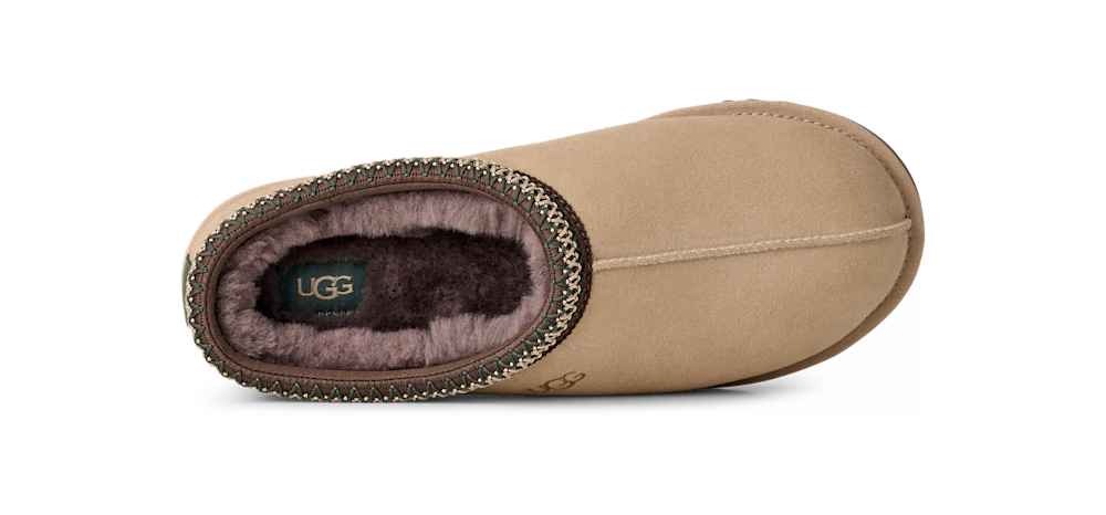 Men's Sheepskin Lined Slip-On Clog - Olive