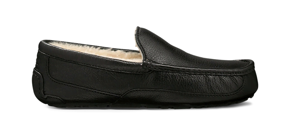 Men's Leather Indoor Outdoor Slipper
