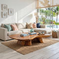 Farmhouse Wood Table For Stylish Furniture Decor