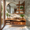 Handcrafted Floating Vanity For Elegant Bathroom