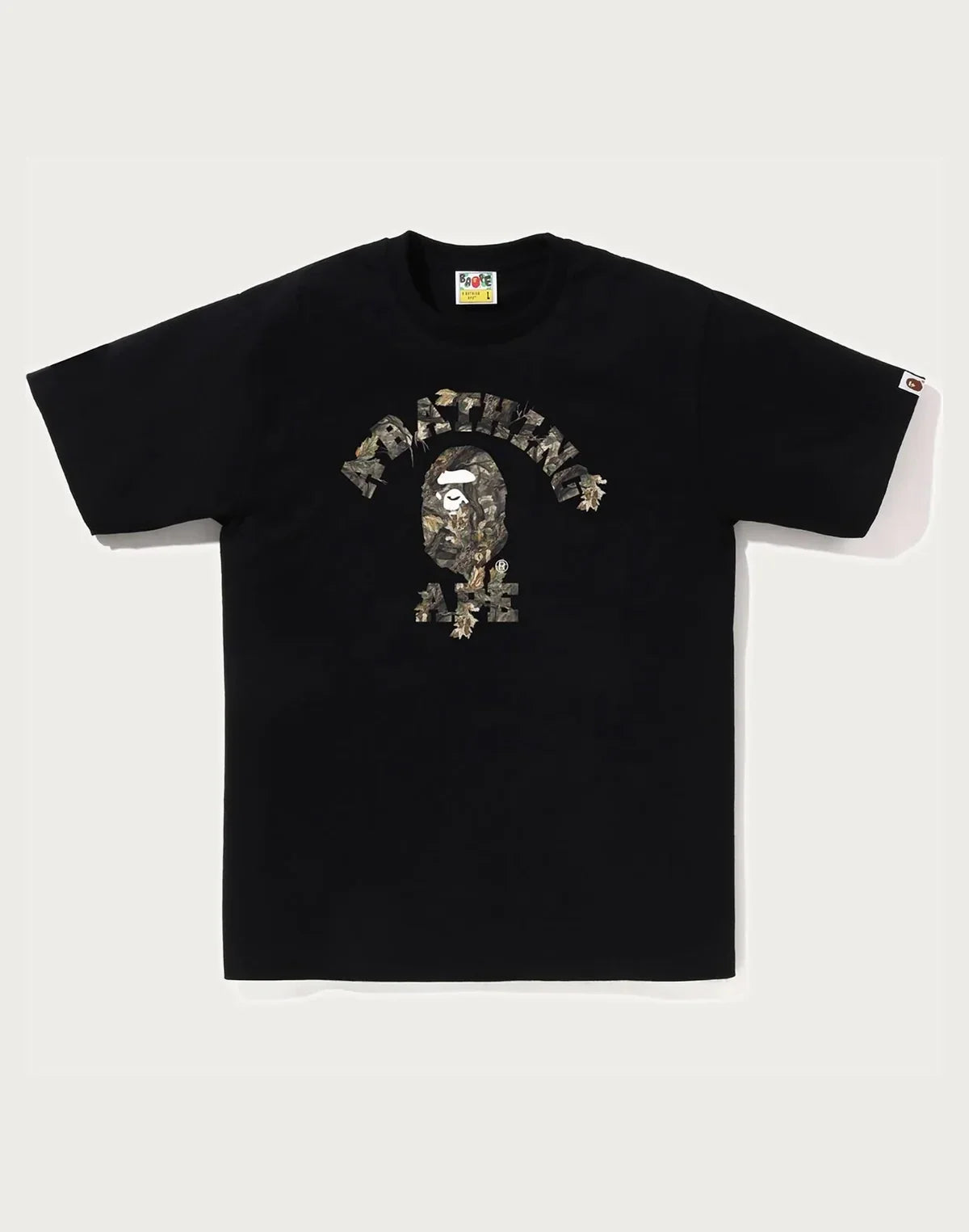 Men's Cotton Camo Graphic T-Shirt - White
