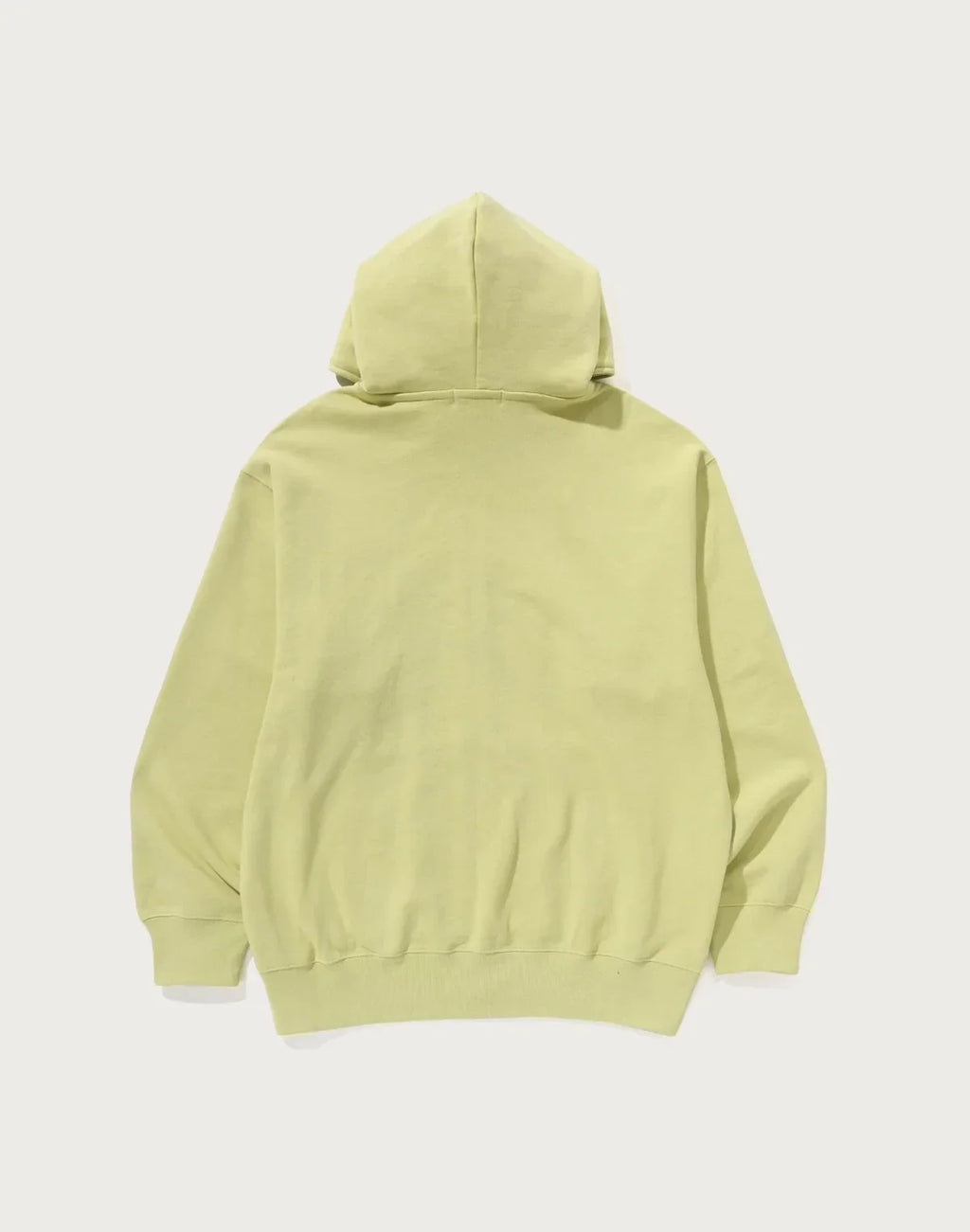 Men's Relaxed Cotton Zip Hoodie - Green
