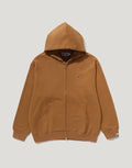 Men's Graphic Full-Zip Hoodie - Black