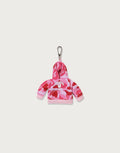 Mini Hoodie Keychain - Blue Camouflage