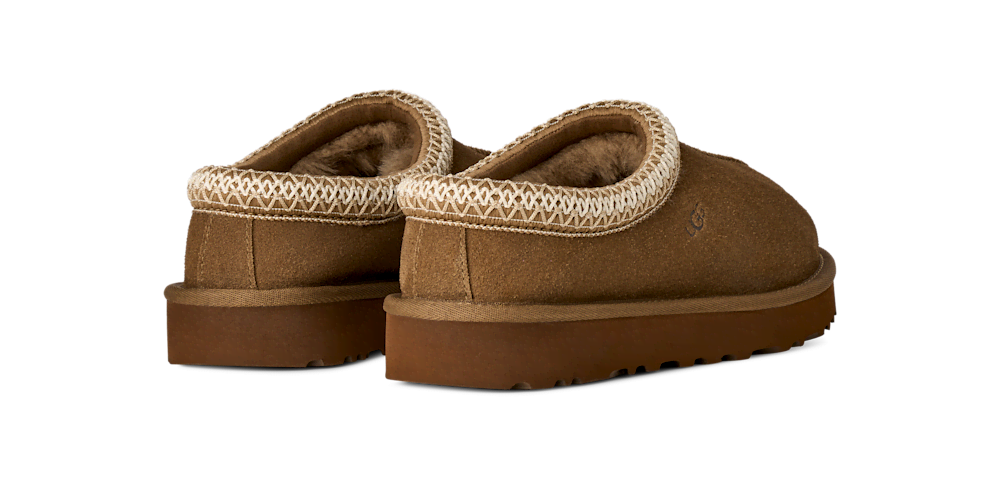 Women's Suede Sheepskin Slipper - Moonlight