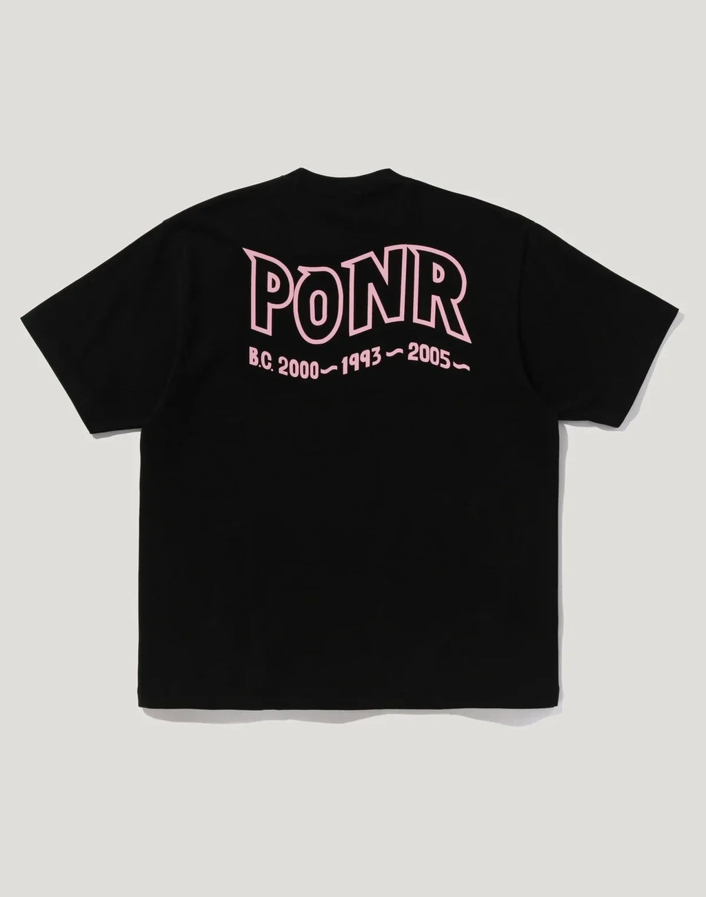 Men's Relaxed Cotton Spray Graphic T-Shirt - Black