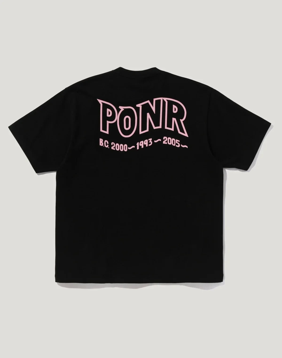 Men's Relaxed Cotton Spray Graphic T-Shirt - Black