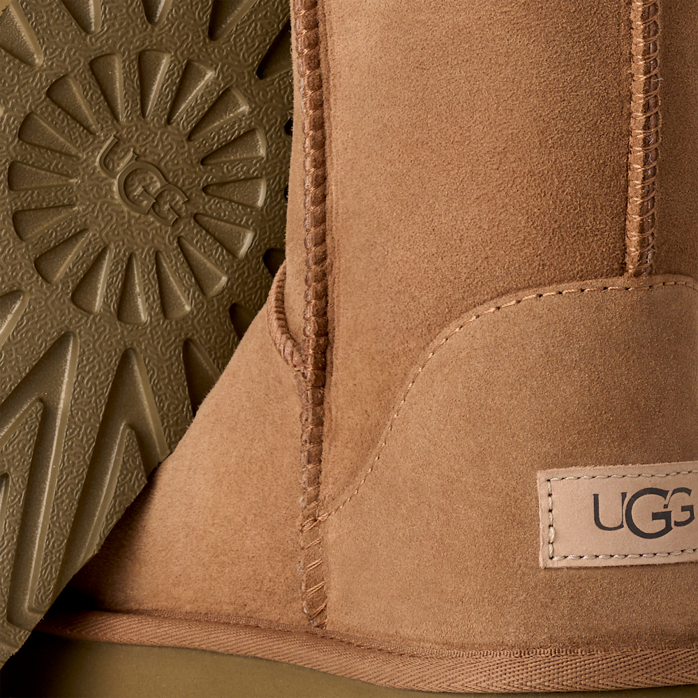 Women's Short Sheepskin Boot - Sand