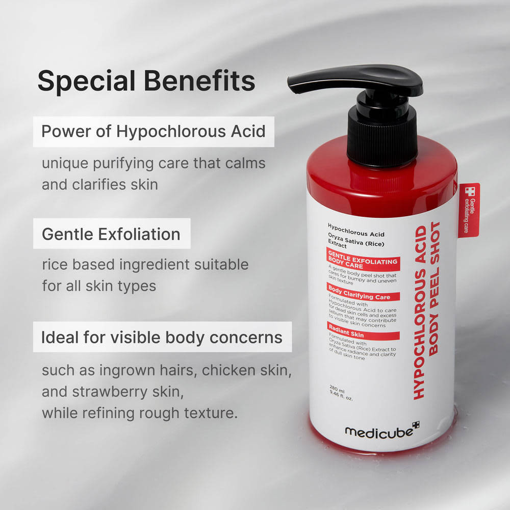 Hypochlorous Acid Rice Body Exfoliating Serum