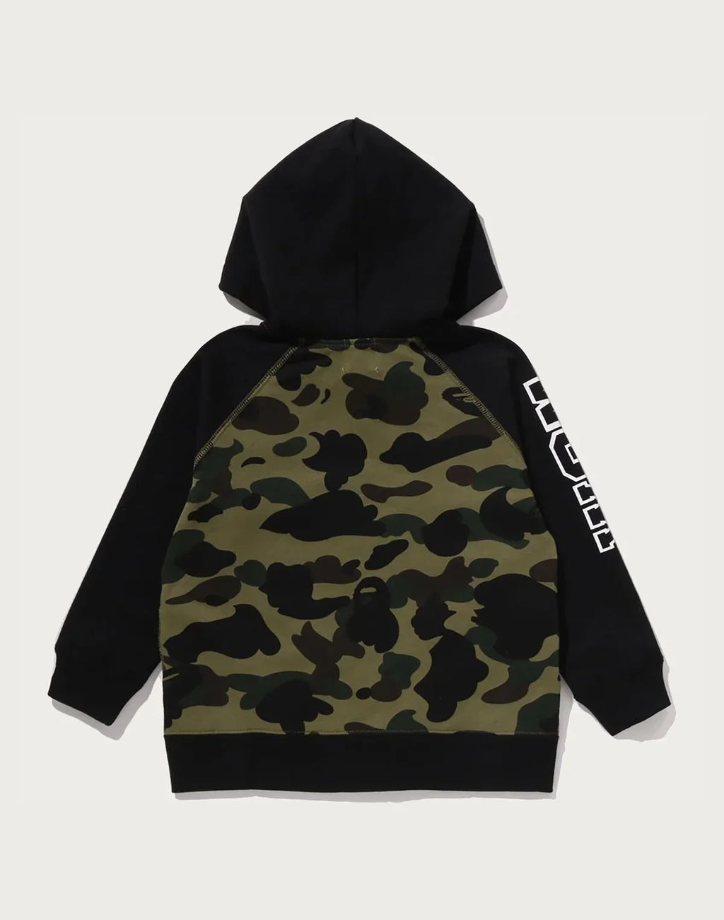 Kids' Camouflage Patch Pullover Hoodie - Yellow