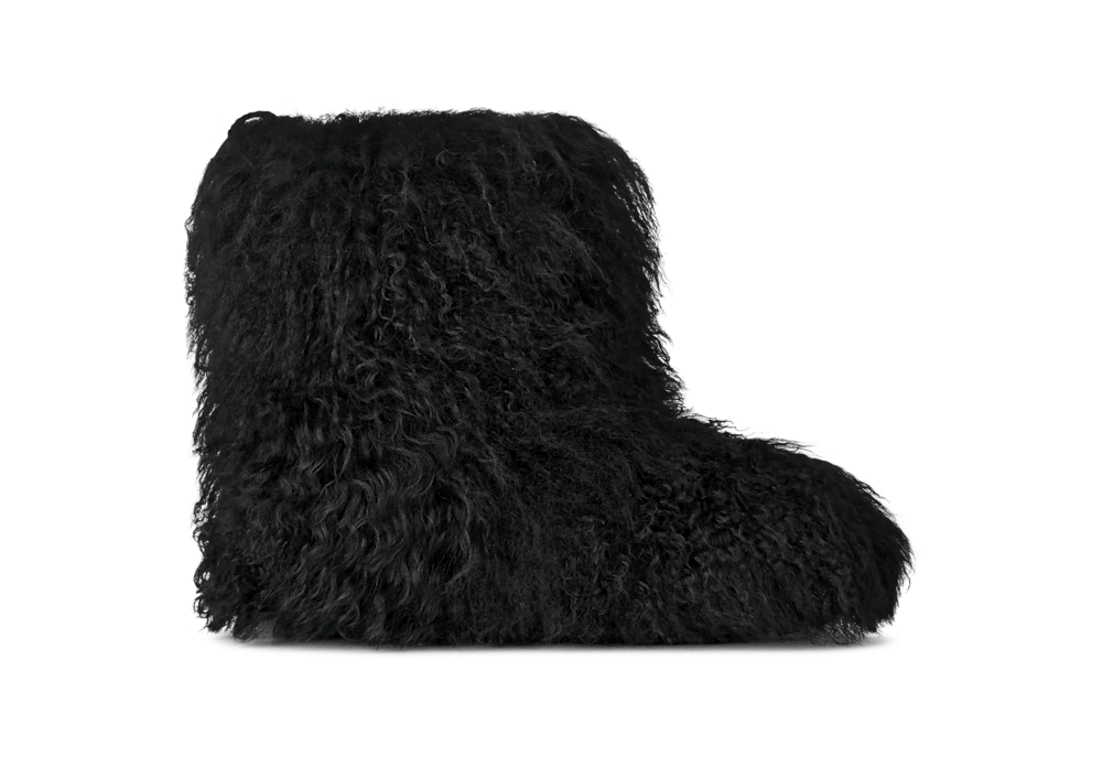 Women's Sheepskin Short Boot - Grey
