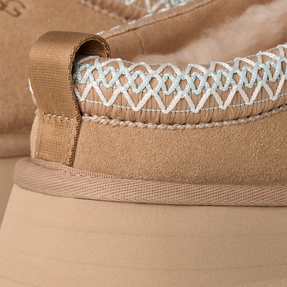 Women's Suede Platform Slipper - Bronze