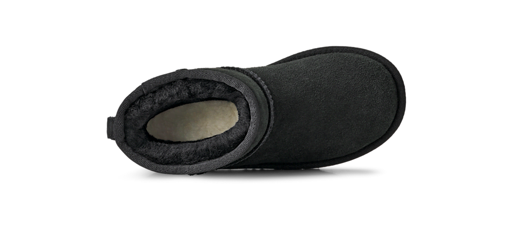 Kids' Mini Sheepskin Boot - Black