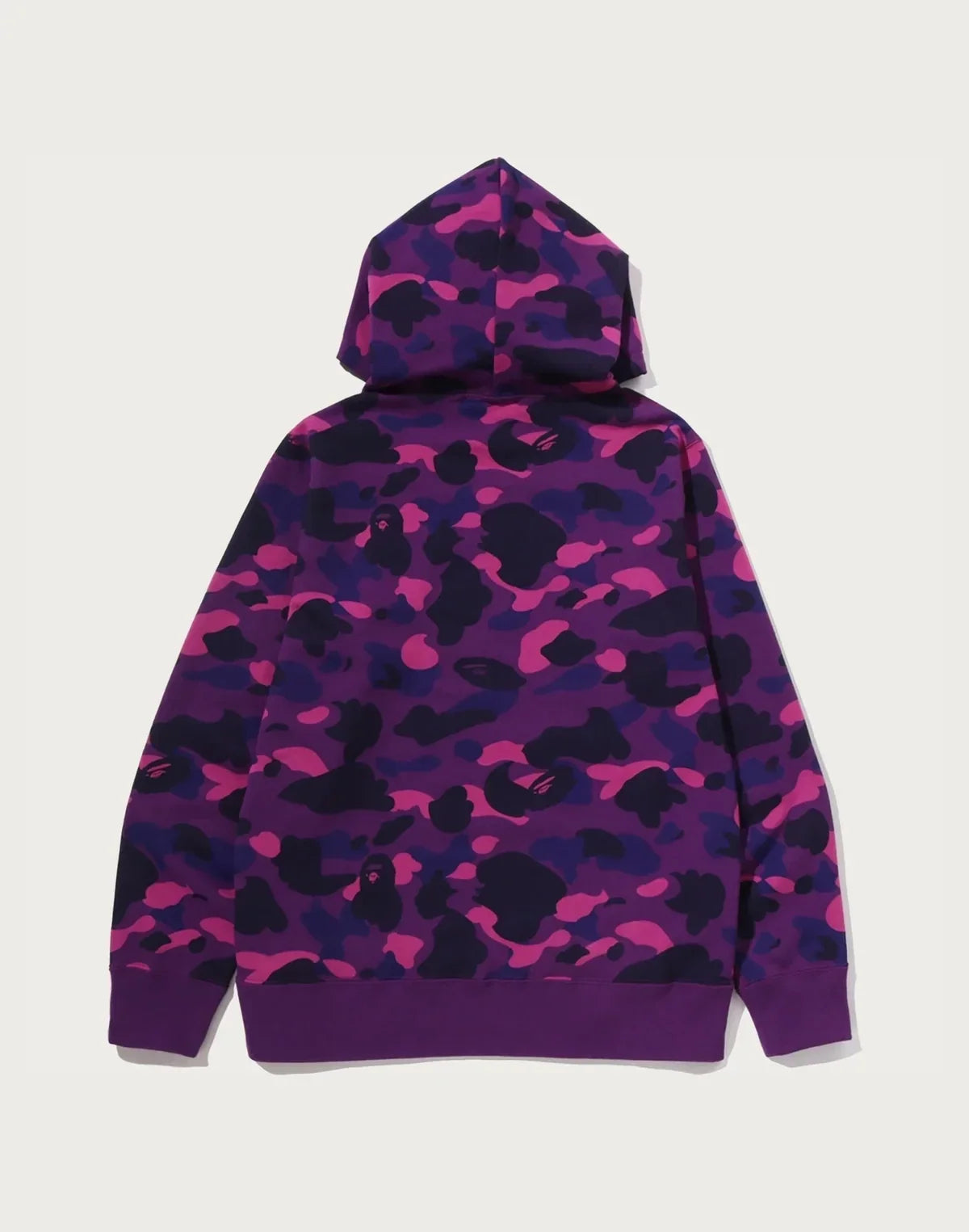 Men's Camouflage Pullover Hoodie - Brown